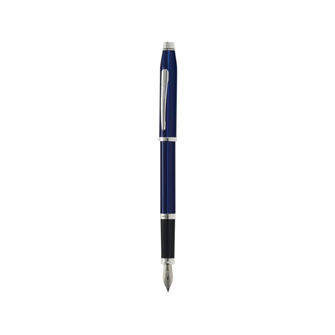 Cross Century II Translucent Blue Lacquer Fountain Pen - Image 2