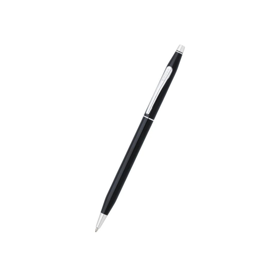 Cross Classic Century Black Lacquer Ballpoint and Rollerball Gift Set - Image 3