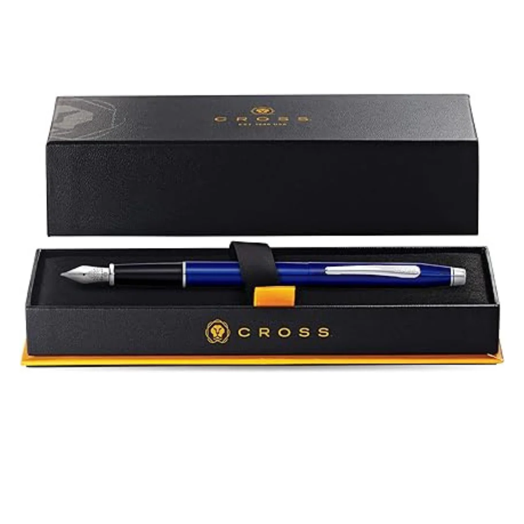 Cross Classic Century Fountain Pen - Blue Lacquer - Image 5