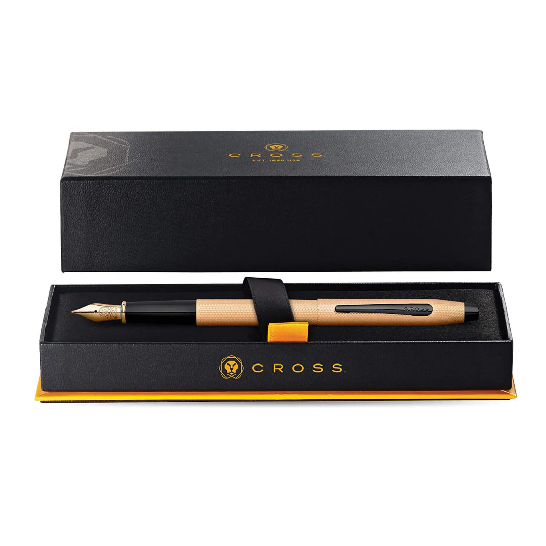 Cross Classic Century Fountain Pen - Brushed Rose Gold - Image 5