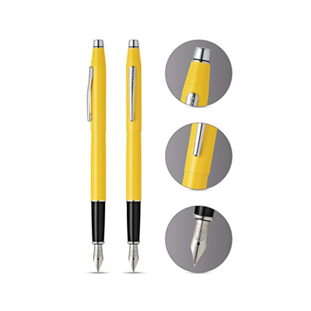 Cross Classic Century Fountain Pen - Sunrise Yellow - Image 4