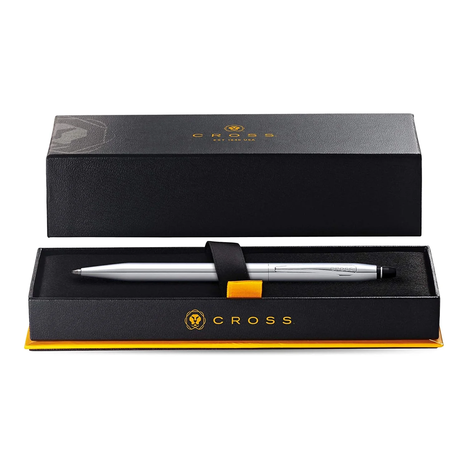 Cross Click Lustrious Chrome Ballpoint Pen - Image 5