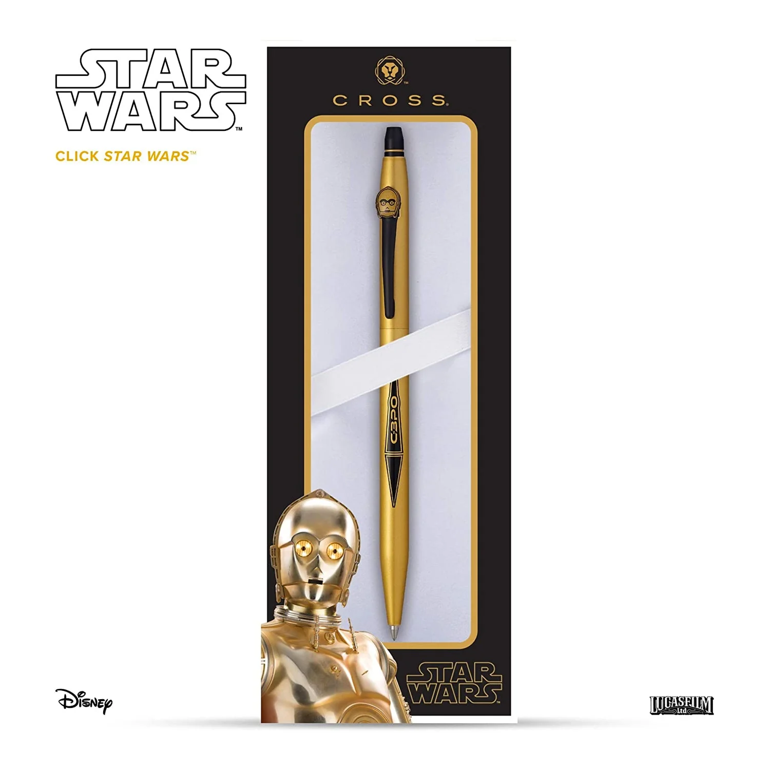Cross Click Star Wars C-3PO Rollerball Pen - Image 5