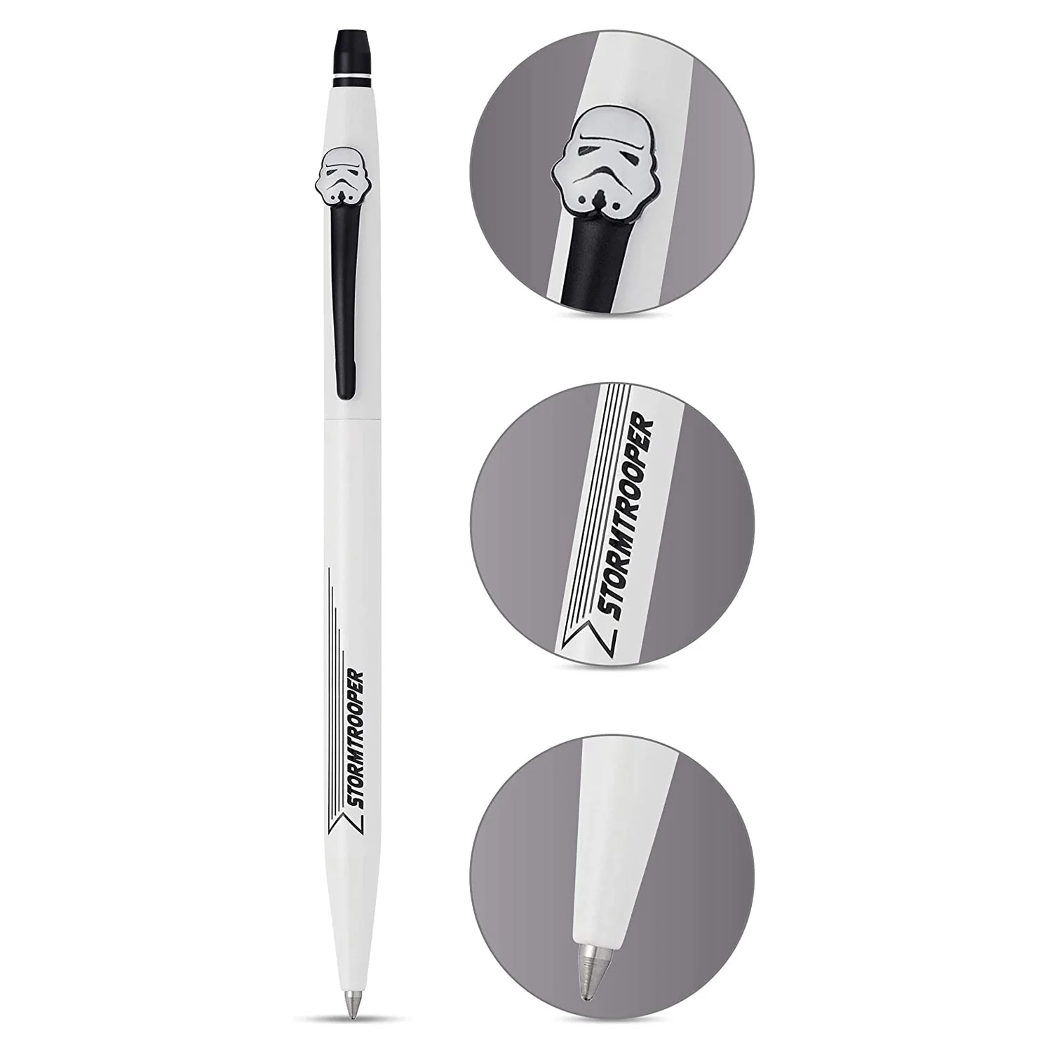 Cross Click Star Wars Stormtrooper Rollerball Pen With Jot Zone Journal Gift Set - Image 5
