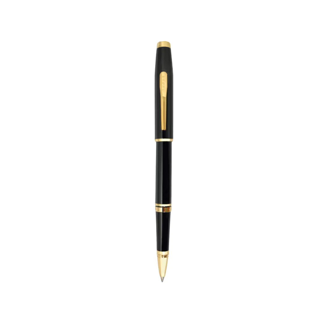 Cross Coventry Rollerball Pen - Black Lacquer With Gold Tone - Image 2