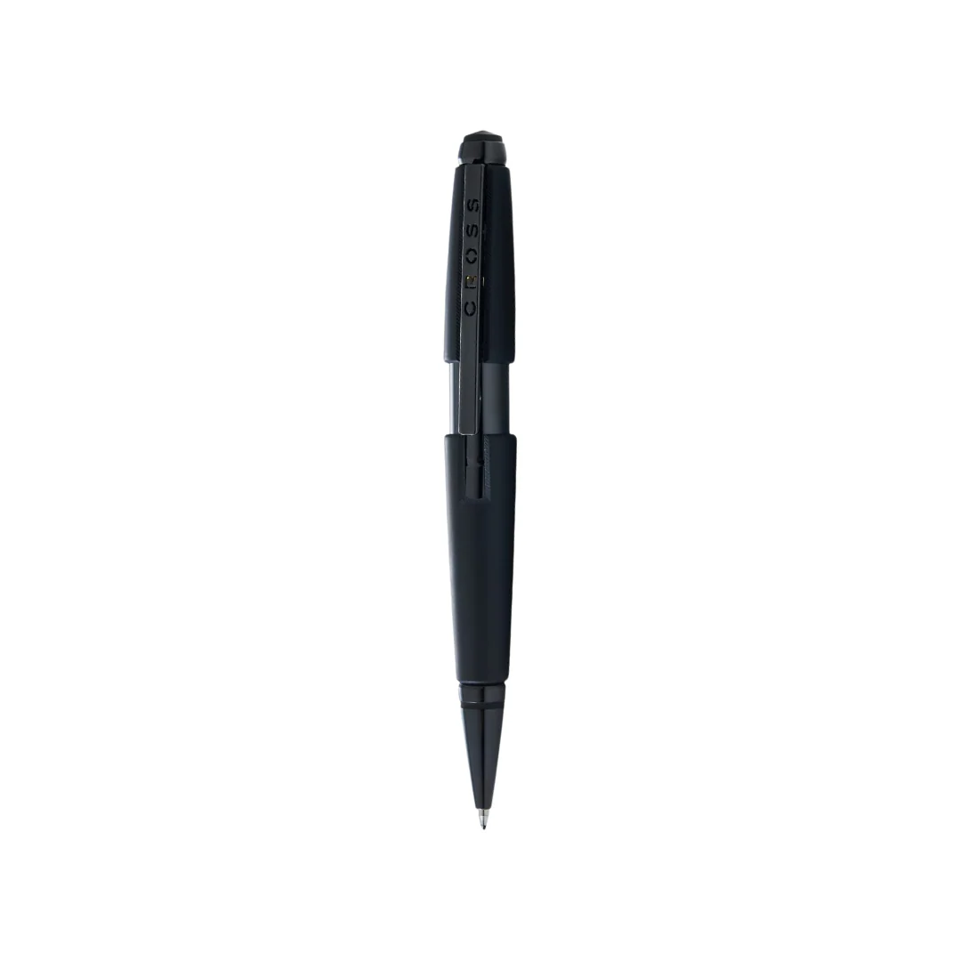 Cross Edge Gel Rollerball Pen - Matte Black Lacquer - Image 2