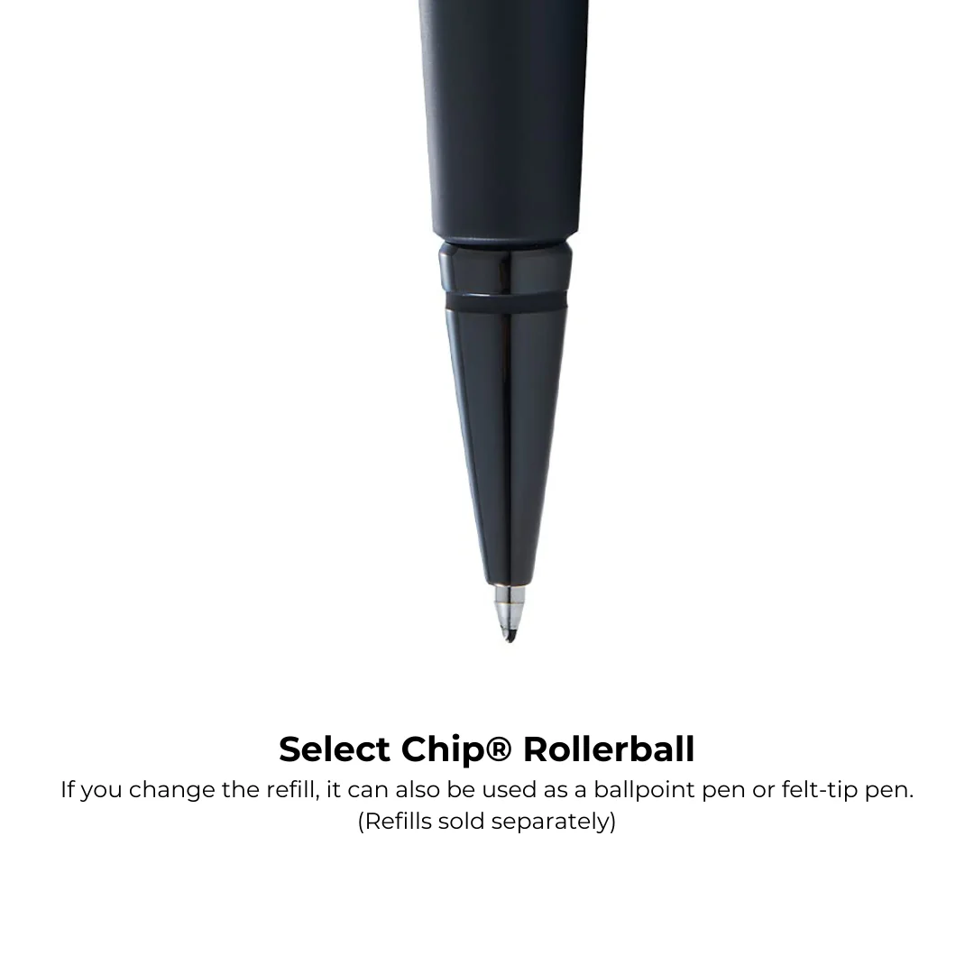 Cross Edge Gel Rollerball Pen - Matte Black Lacquer - Image 4