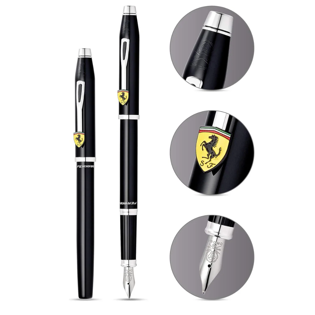 Cross Ferrari Century II Fountain Pen - Glossy Black Lacquer - Image 4