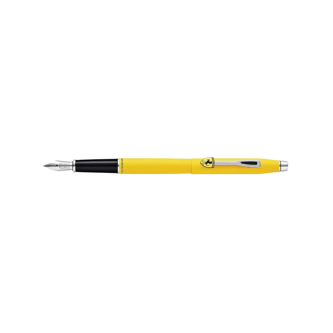 Cross Ferrari Classic Century Fountain Pen - Modena Yellow Lacquer - Image 4