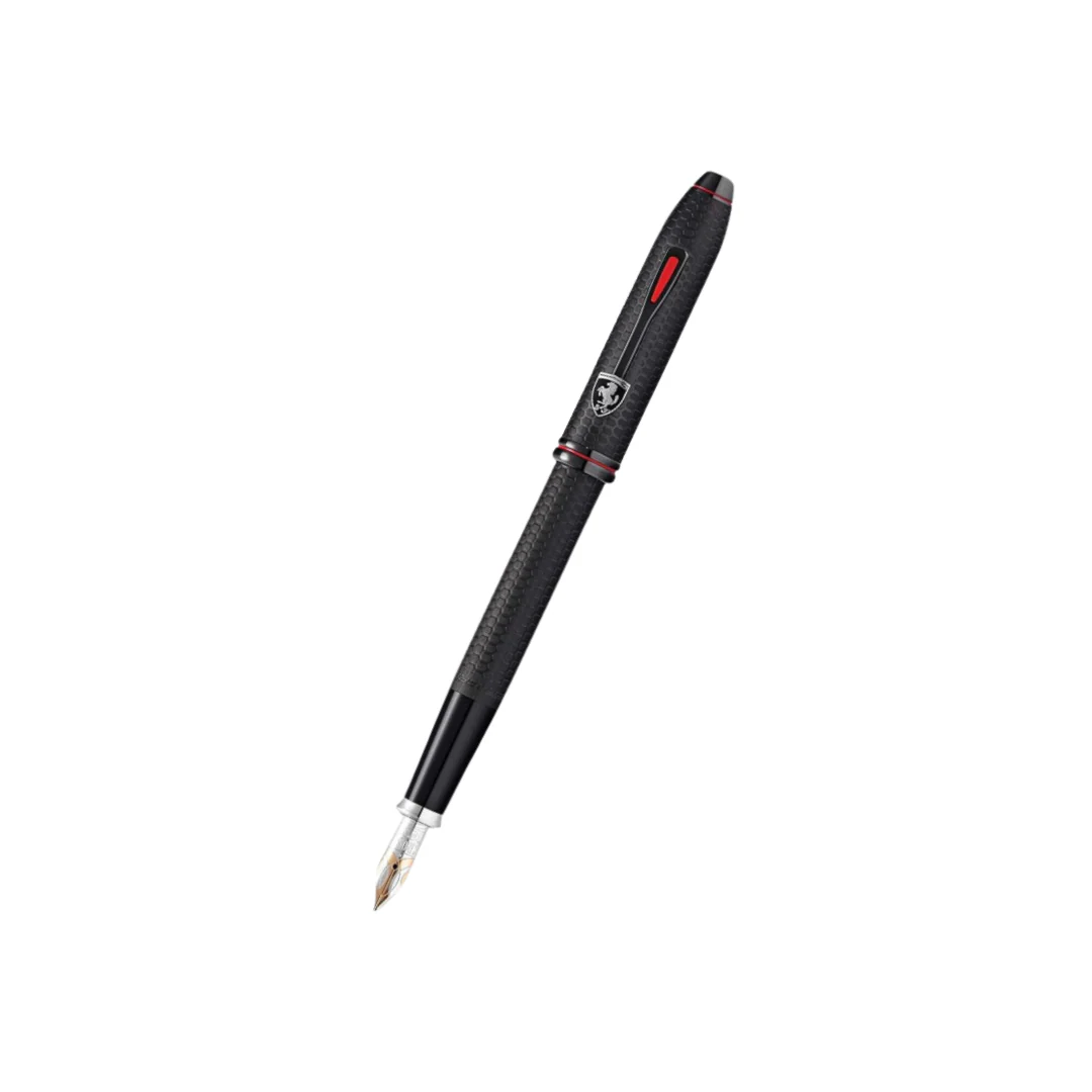 Cross Ferrari Townsend Fountain Pen - Brushed Black