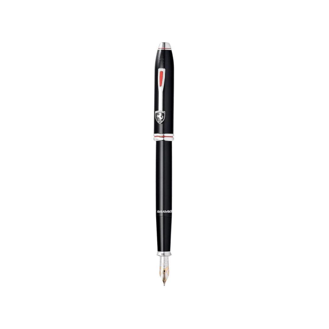 Cross Ferrari Townsend Fountain Pen - Glossy Black Lacquer - Image 2