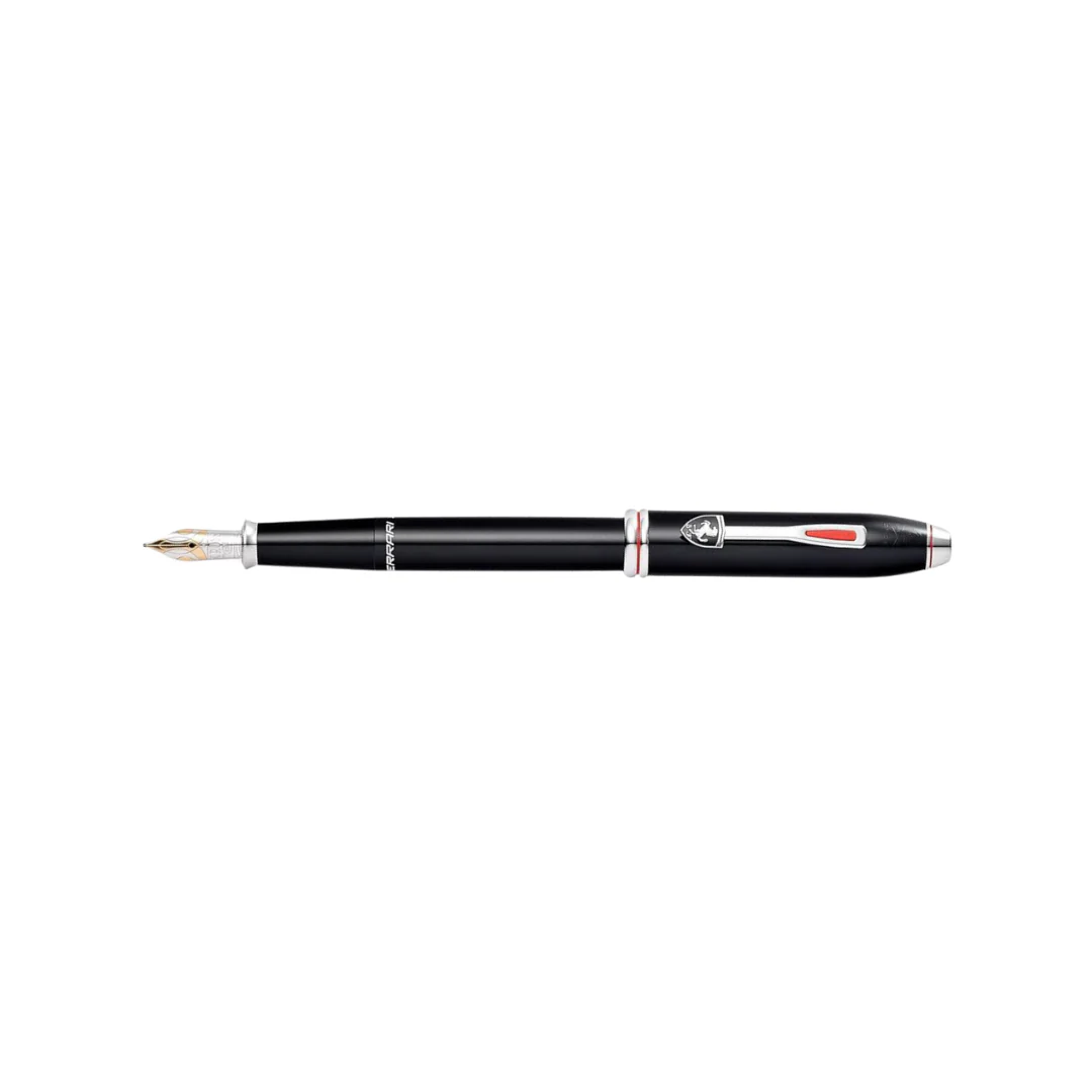 Cross Ferrari Townsend Fountain Pen - Glossy Black Lacquer - Image 3
