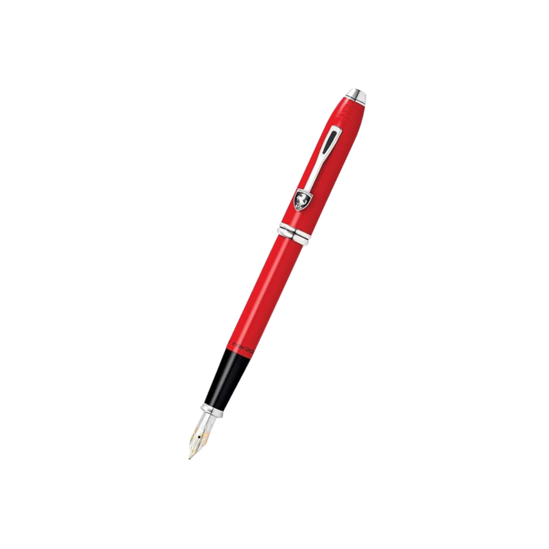 Cross Ferrari Townsend Fountain Pen - Glossy Corsa Red Lacquer