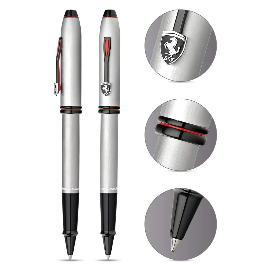 Cross Ferrari Townsend Rollerball Pen - Chrome - Image 4