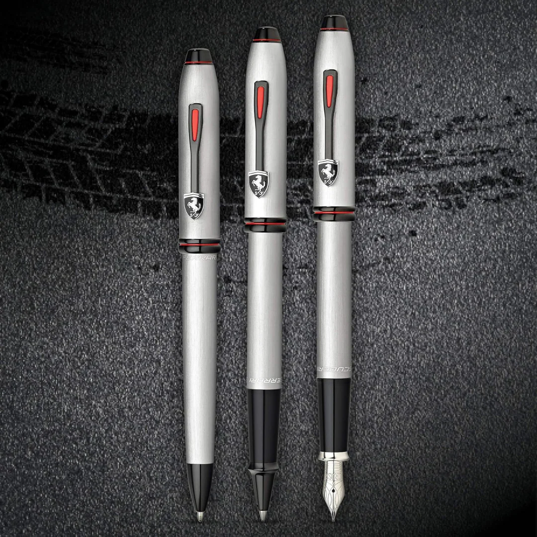 Cross Ferrari Townsend Rollerball Pen - Chrome - Image 5