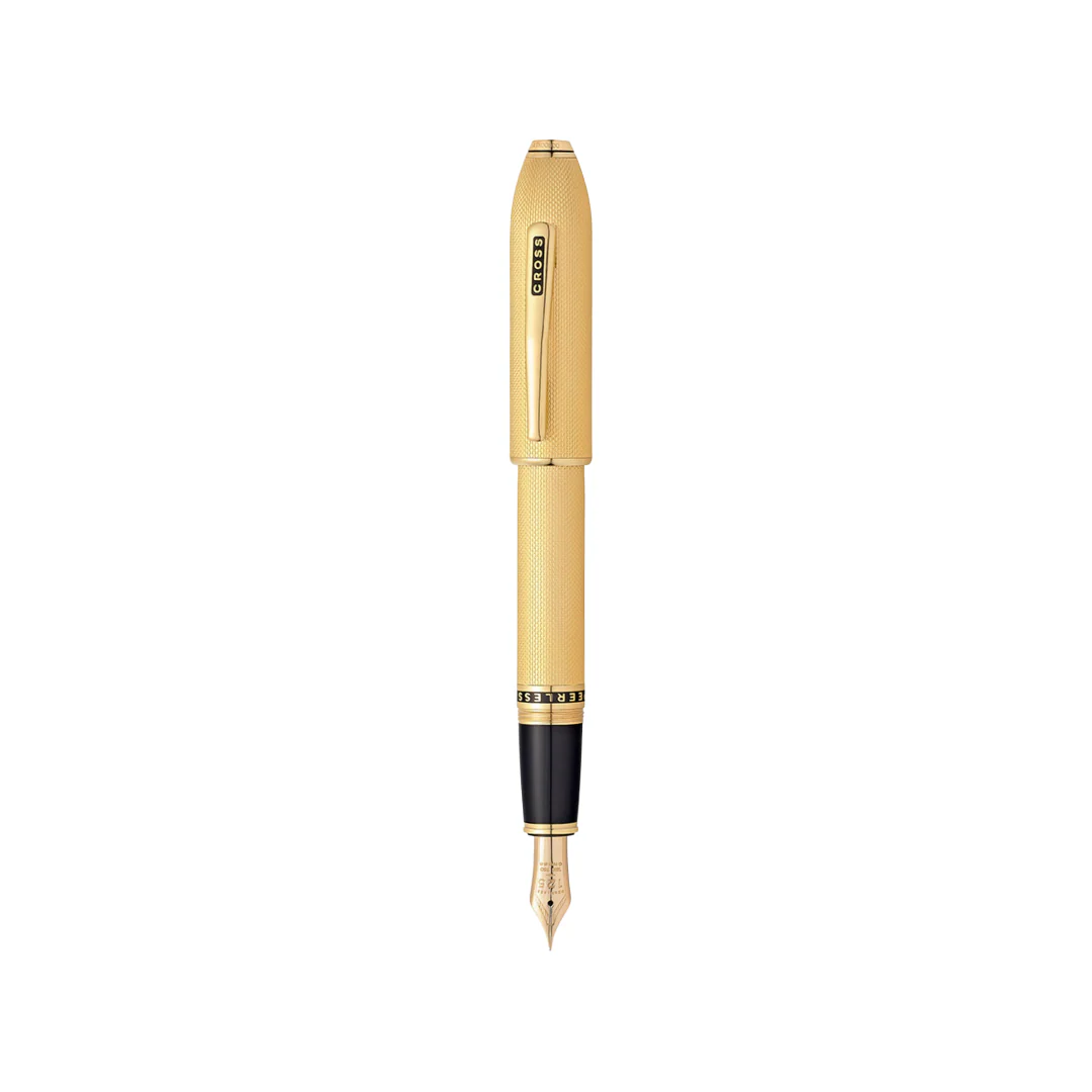 Cross Peerless 125 23KT Gold Plated Fountain Pen - Image 2