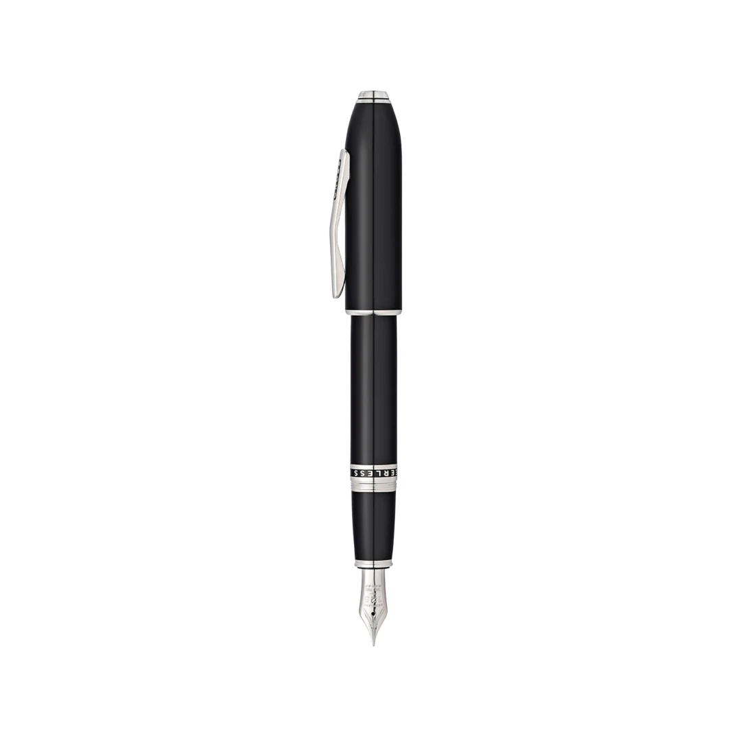 Cross Peerless 125 Obsidian Black Lacquer Fountain Pen - Image 3