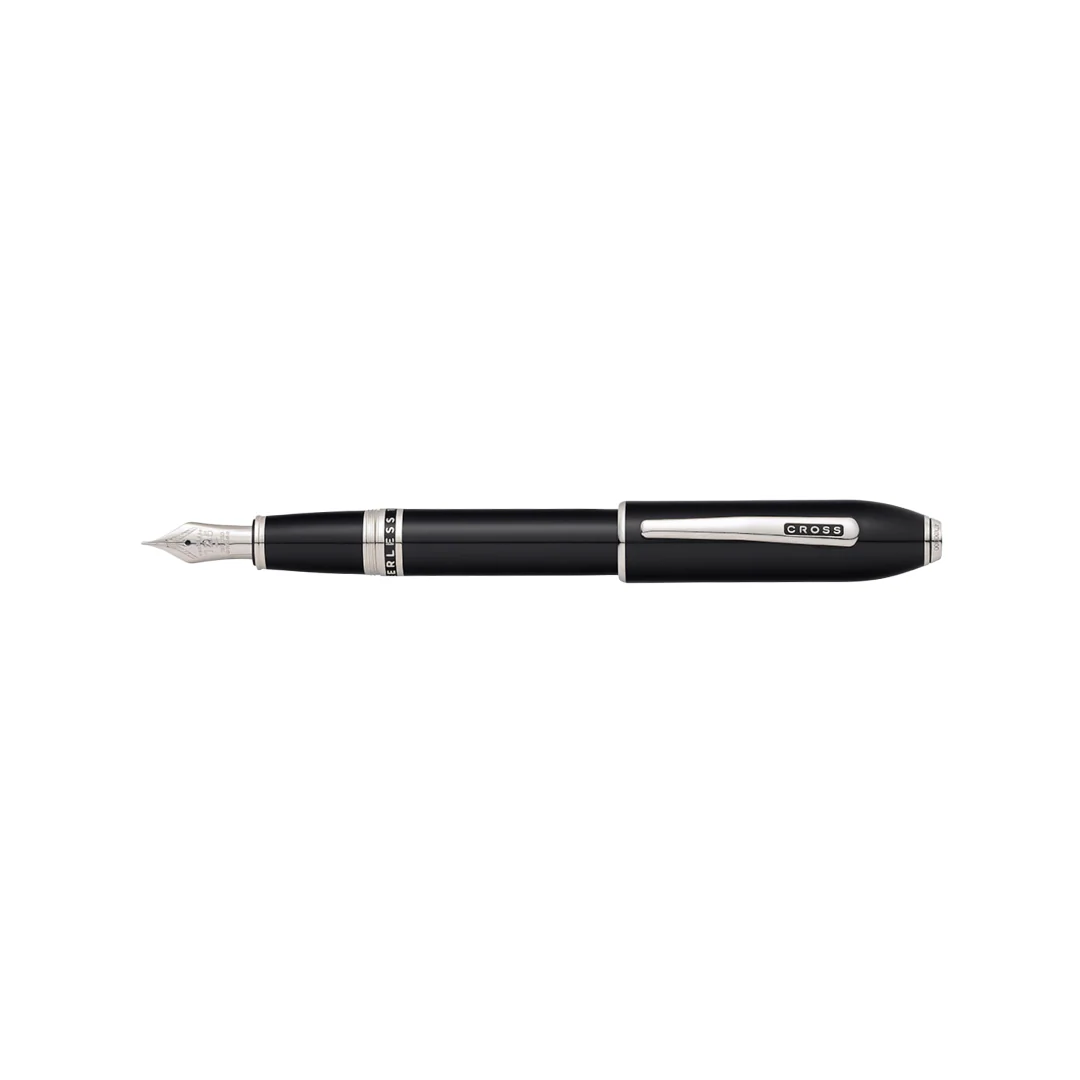 Cross Peerless 125 Obsidian Black Lacquer Fountain Pen - Image 4