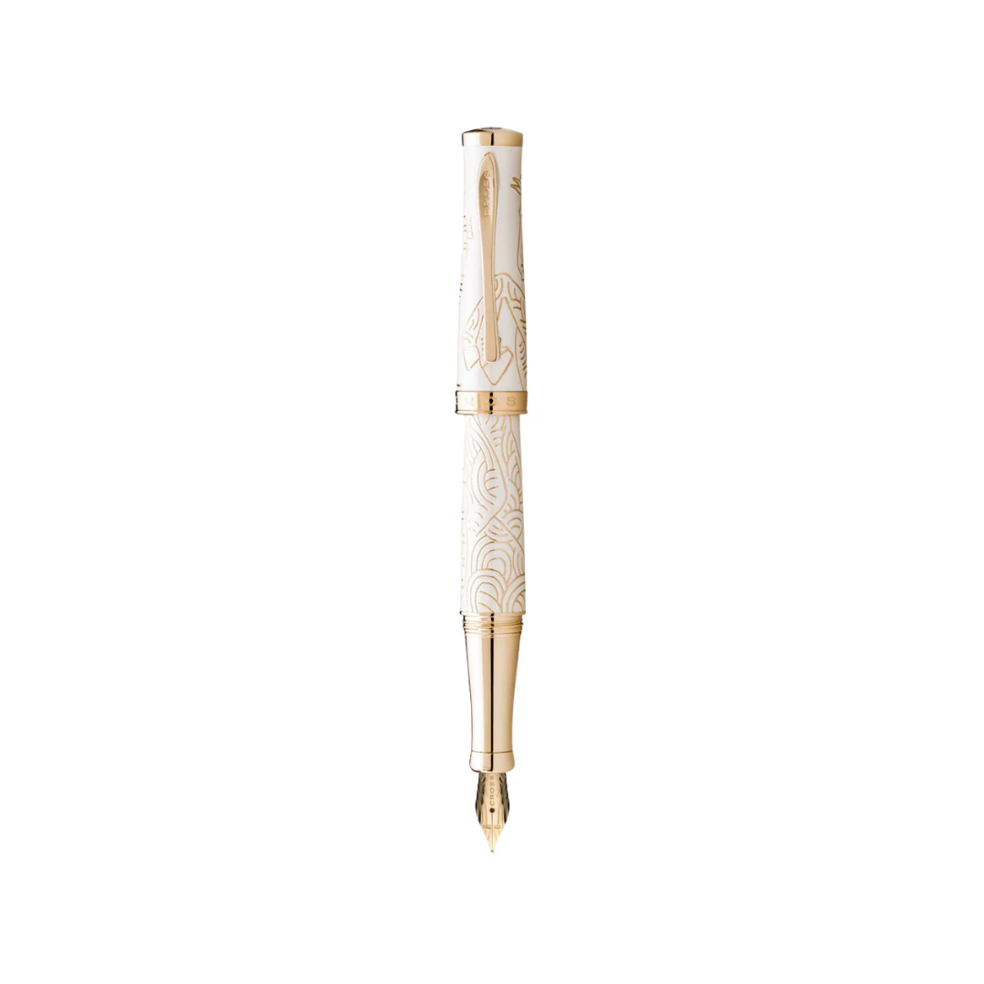 Cross Sauvage Year of the Horse Fountain Pen - Ivory - Image 2