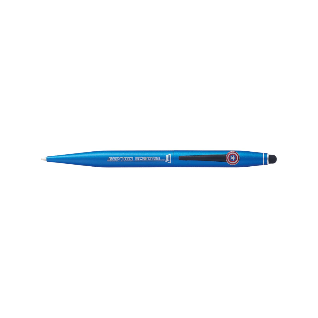 Cross Tech2 Marvel Captain America Ballpoint Pen with Stylus and Journal Gift Set - Image 6