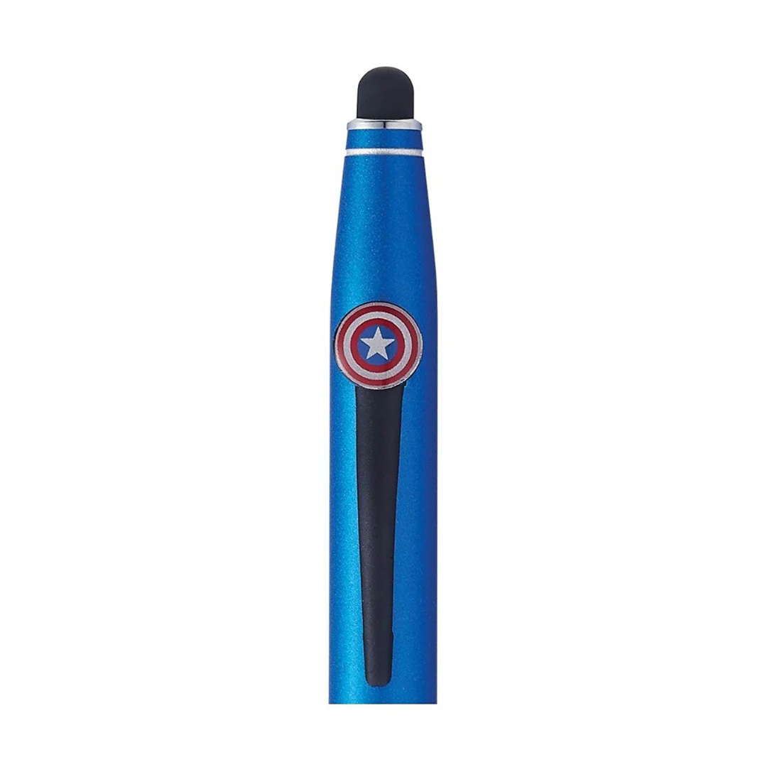 Cross Tech2 Marvel Captain America Ballpoint Pen with Stylus and Journal Gift Set - Image 7