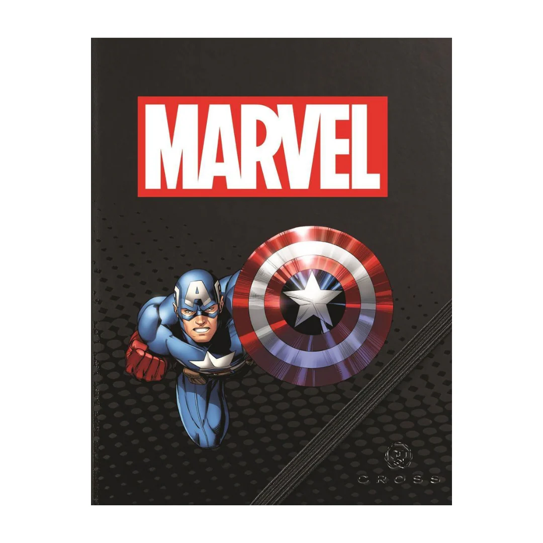 Cross Tech2 Marvel Captain America Ballpoint Pen with Stylus and Journal Gift Set - Image 8