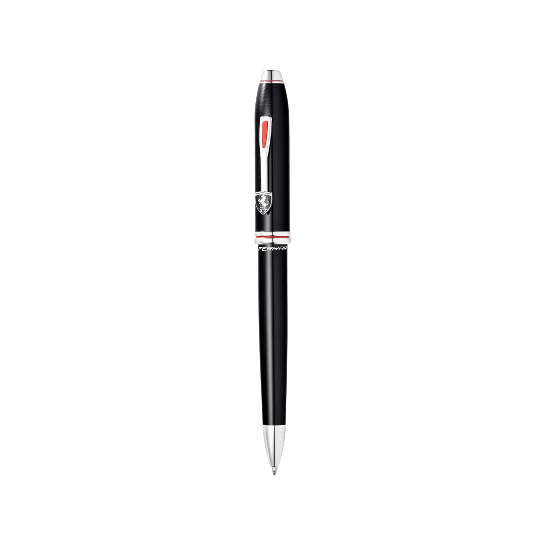 Cross Ferrari Townsend Ballpoint Pen - Glossy Black Lacquer - Image 2