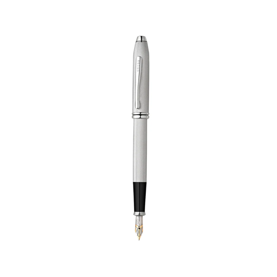 Cross Townsend Fountain Pen - Brushed Platinum - Image 3