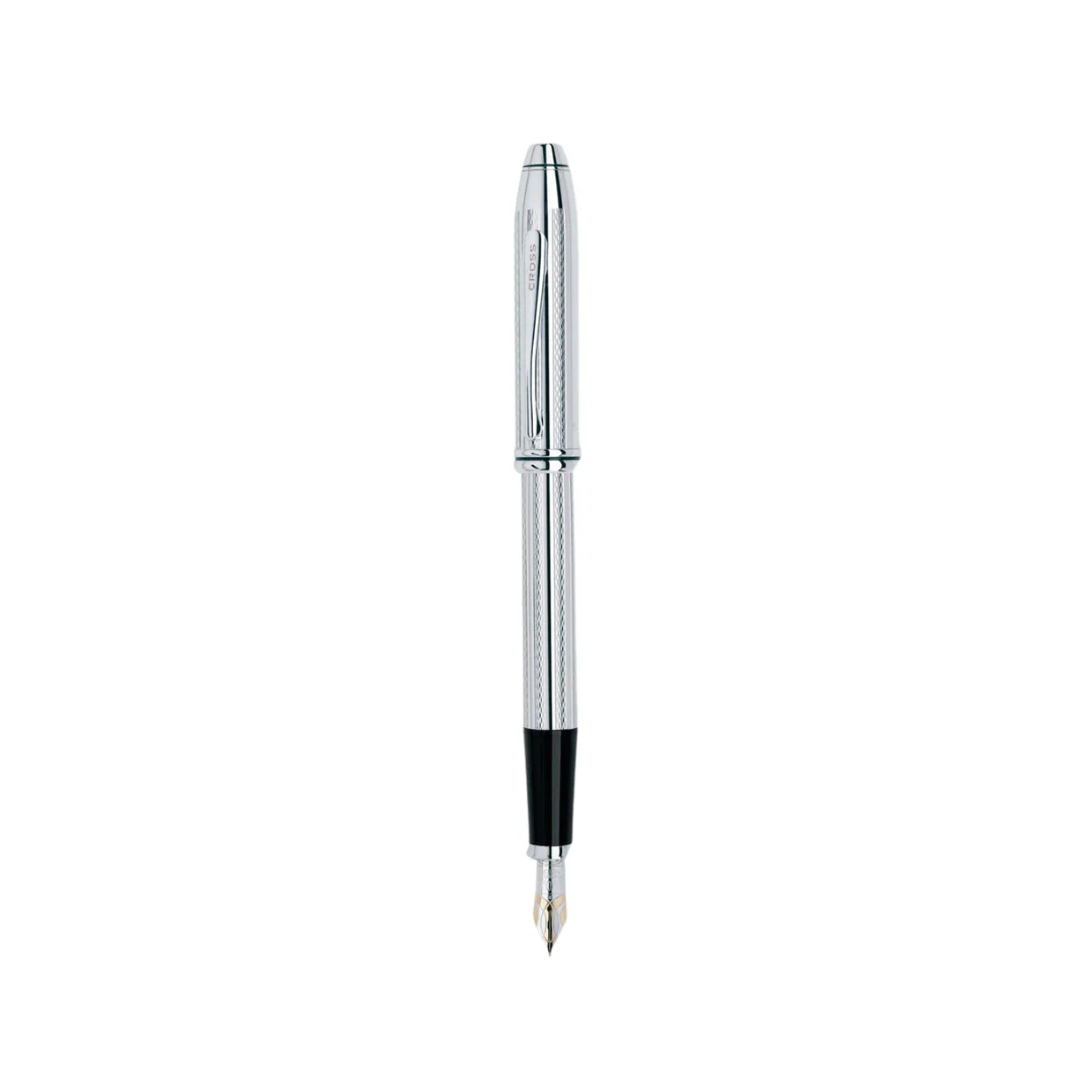 Cross Townsend Fountain Pen - Platinum - Image 2