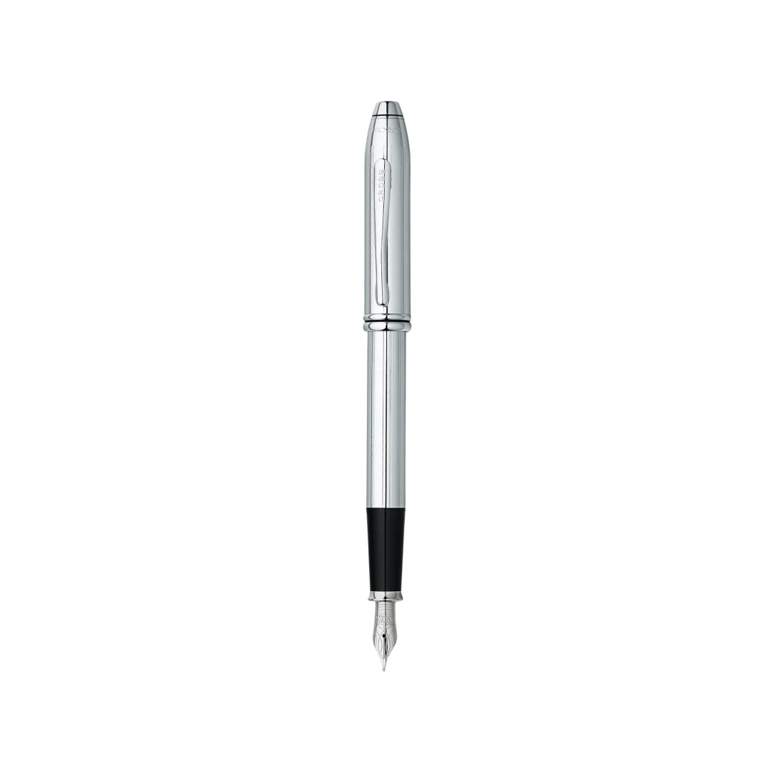 Cross Townsend Lustrous Chrome Fountain Pen - Image 2