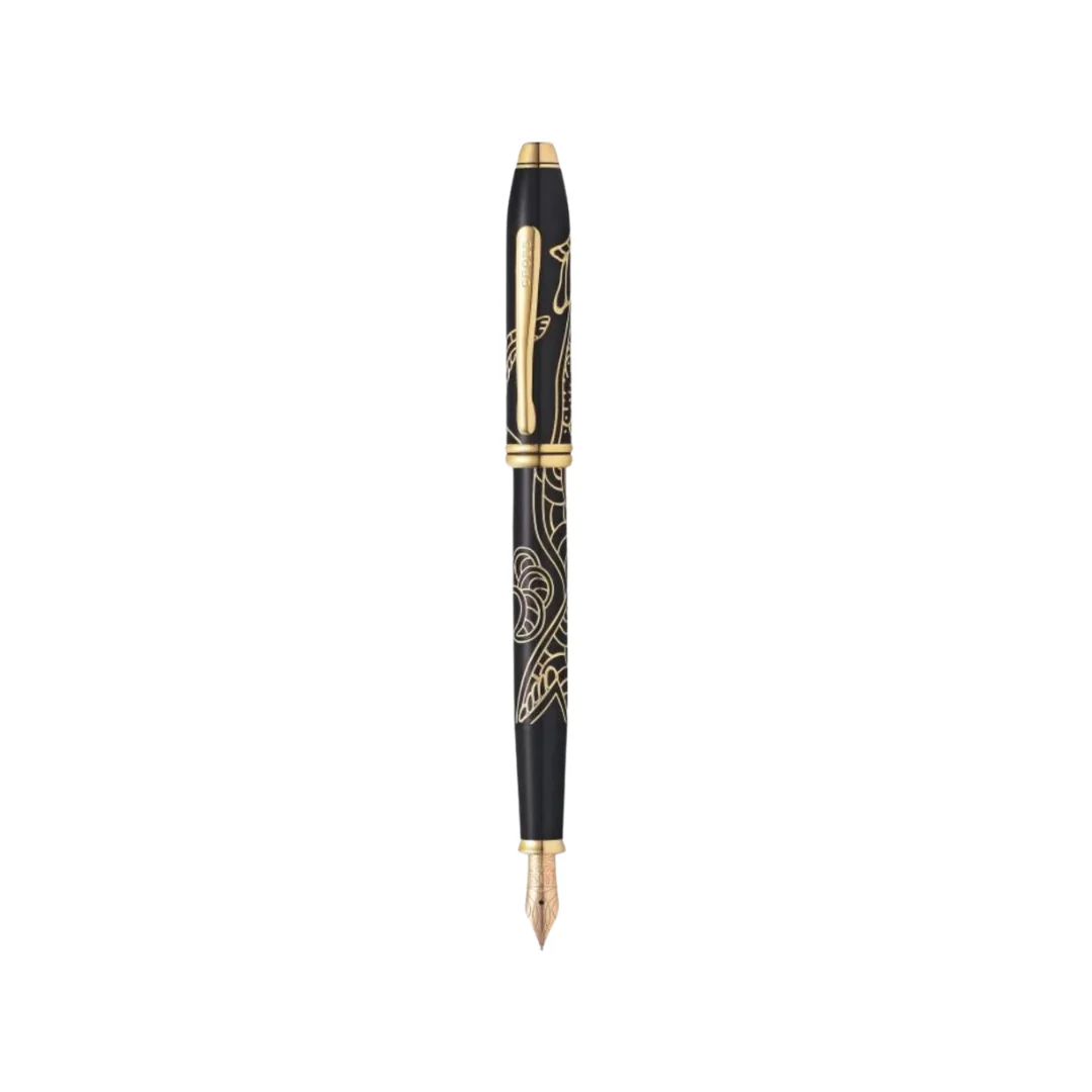 Cross Townsend Year of the Dog Fountain Pen - Black - Image 2