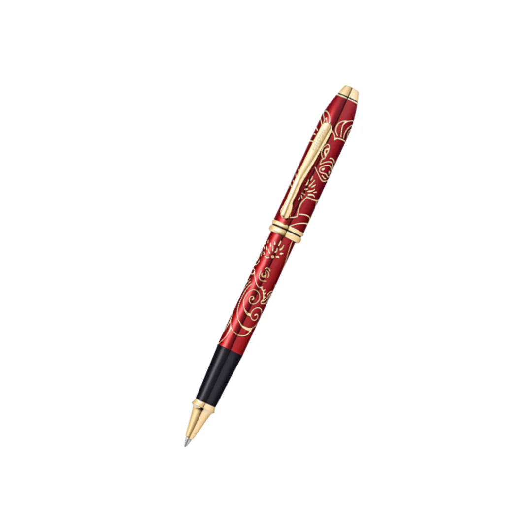 Cross Townsend Year of the Pig Rollerball Pen - Red Lacquer
