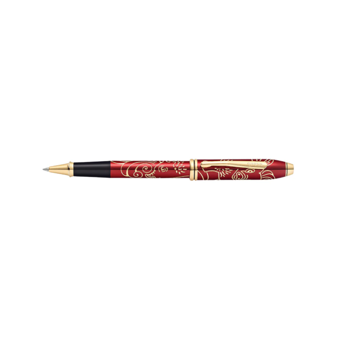 Cross Townsend Year of the Pig Rollerball Pen - Red Lacquer - Image 4