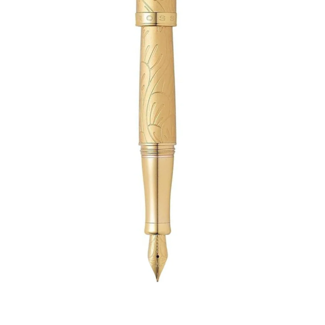 Cross Year Of The Goat Fountain Pen - 18K Gold with Rhodium Plated Nib - Image 6