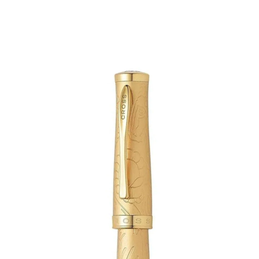 Cross Year Of The Goat Fountain Pen - 18K Gold with Rhodium Plated Nib - Image 7
