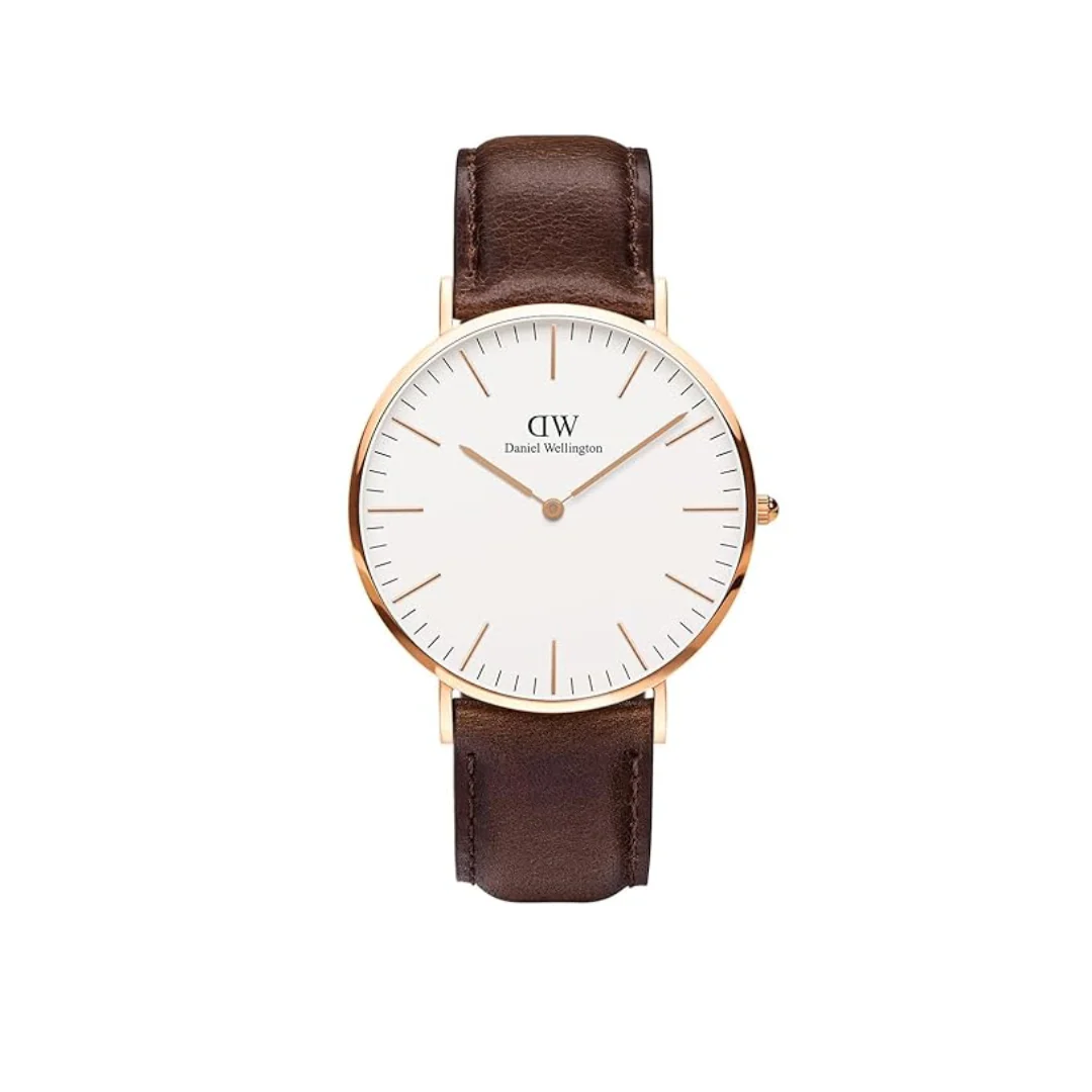 Daniel Wellington Classic Bristol 40mm Men's Gold Watch DW00100009 – Big Daddy Watches (without watch box)