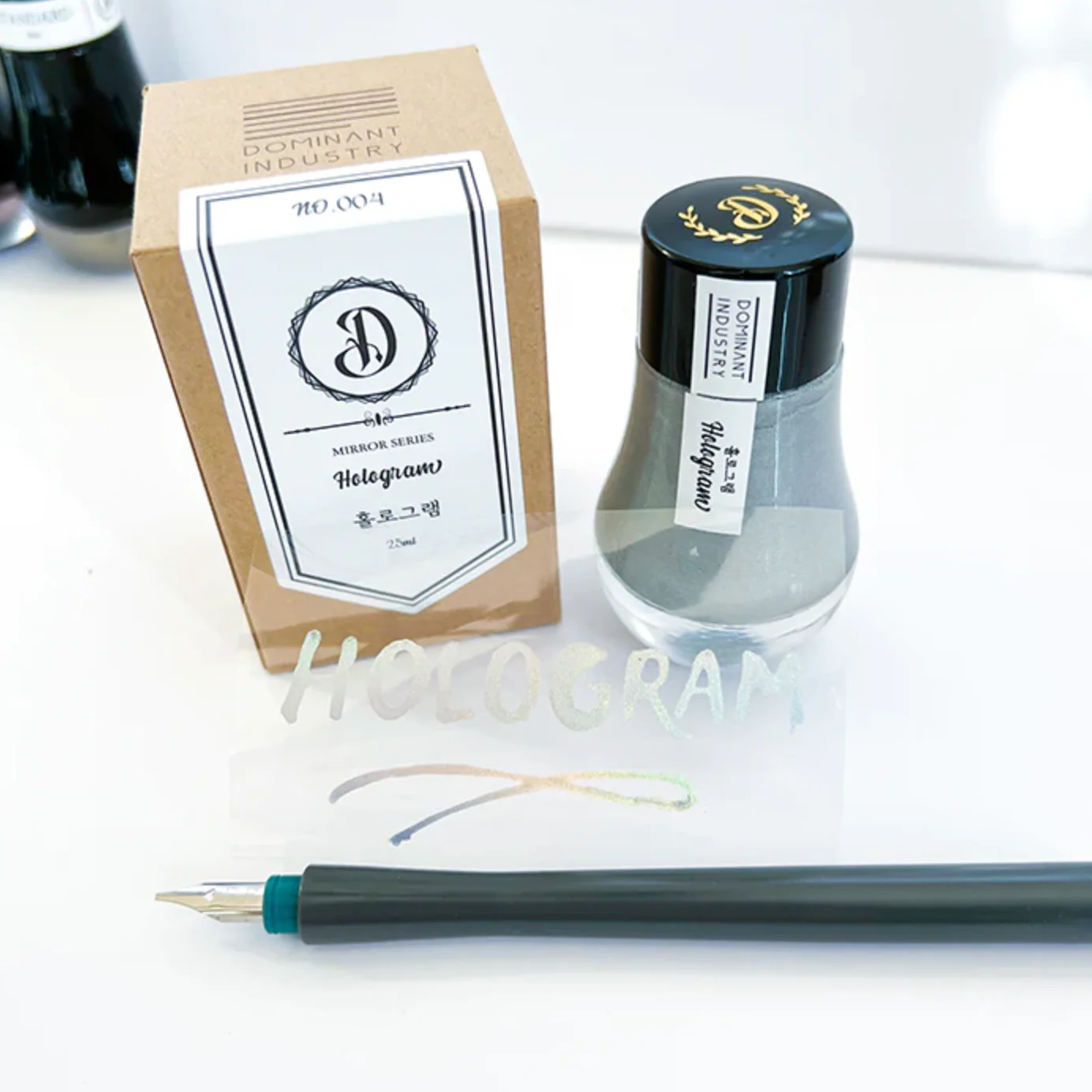 Dominant Industry Mirror 25ml Ink Bottle (for Dip Pen)-Hologram - Image 2