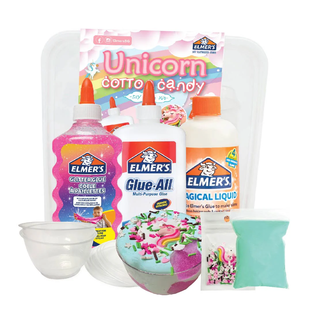 Elmer’s Slime DIY Kit - Unicorn Cotton Candy