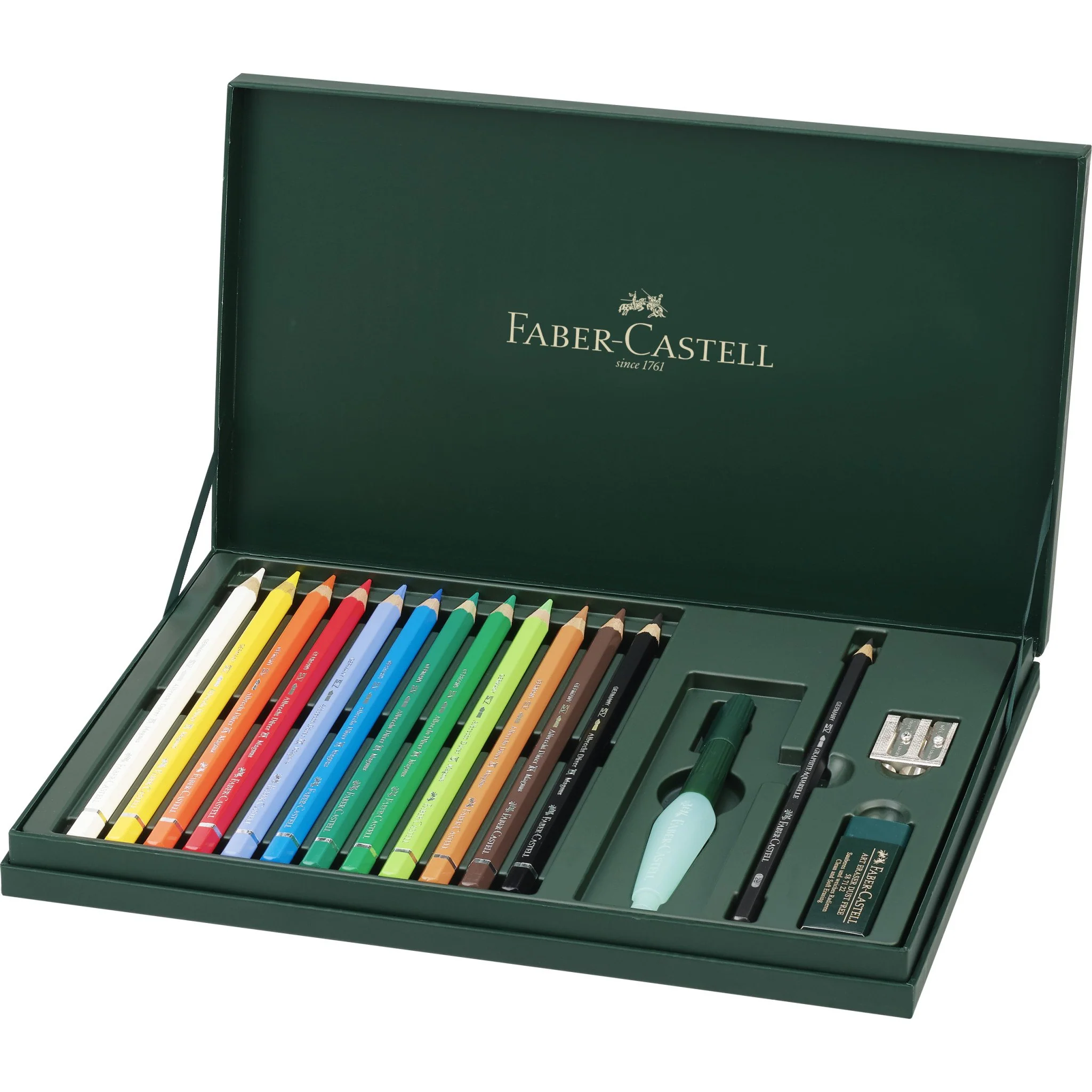 Faber-Castell Albrecht Dürer Magnus Watercolour Pencil Gift Set of 16 - Image 2
