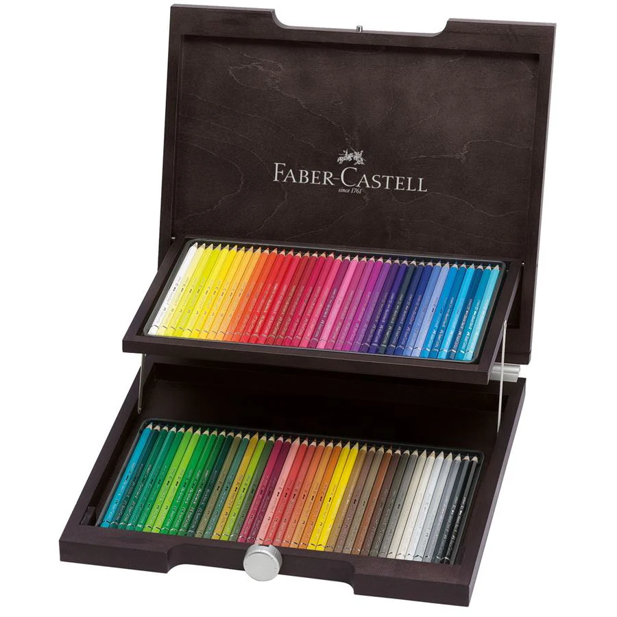 Faber-Castell Albrecht Dürer Watercolour Pencil in Wooden Case of 72