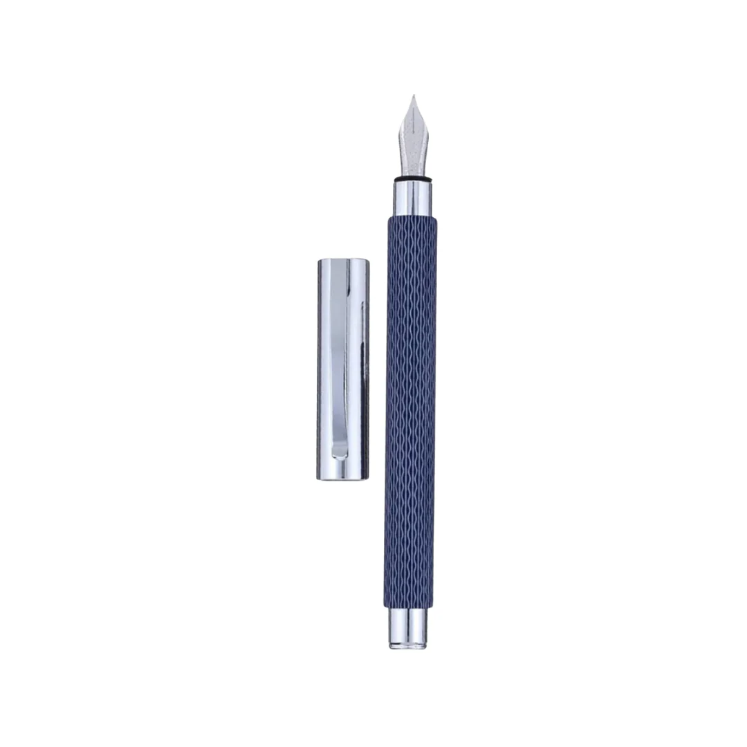 Faber-Castell Ambition Fountain Pen OpArt Deep Water - Image 4