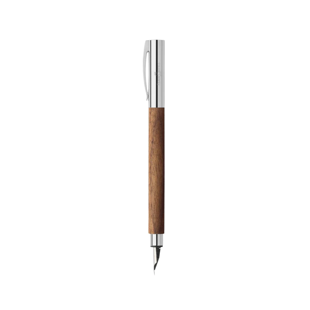 Faber-Castell Ambition Fountain Pen Walnut Wood - Image 2