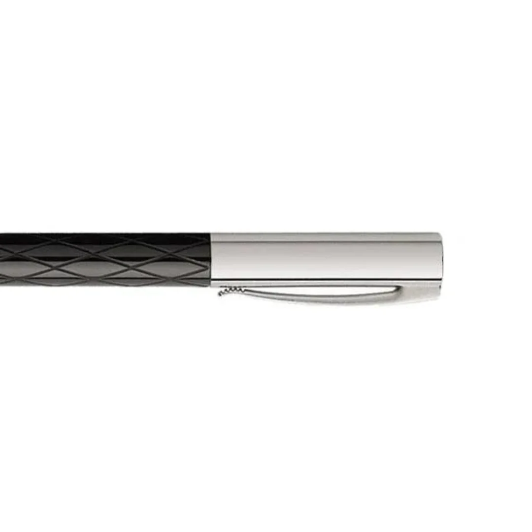 Faber-Castell Ambition Twist Ballpoint Pen Rhombus Black - Image 4