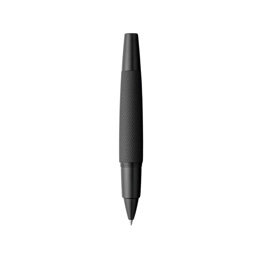 Faber-Castell E-Motion Rollerball Penball Pen Pure Black Anodized Aluminum - Image 3