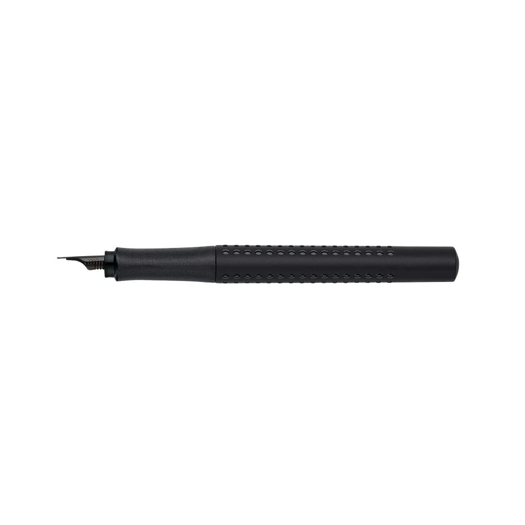 Faber-Castell Grip Edition Fountain Pen All Black (FPD 2024) - Image 4