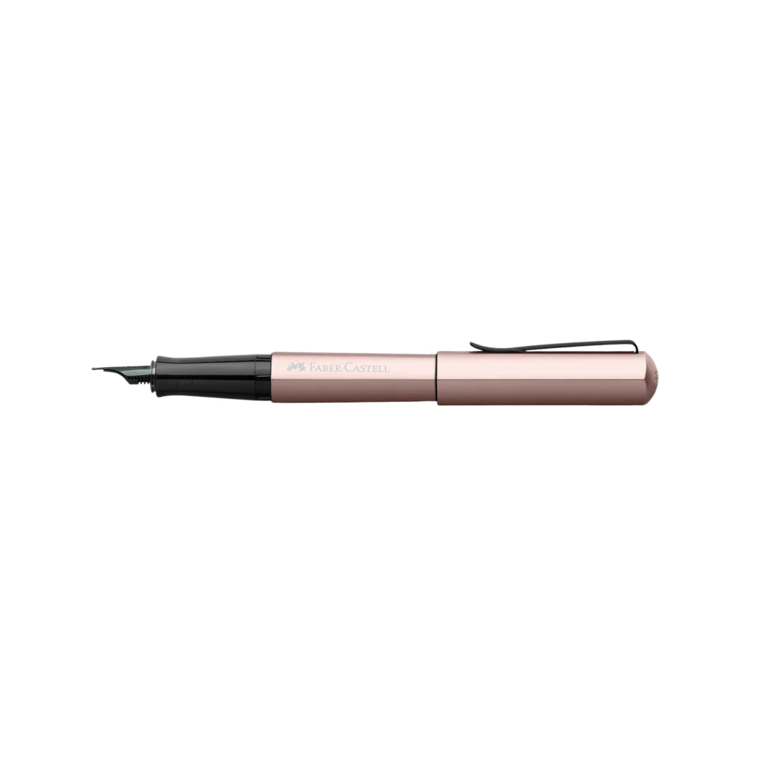 Faber-Castell Hexo Fountain Pen - Rose - Image 4
