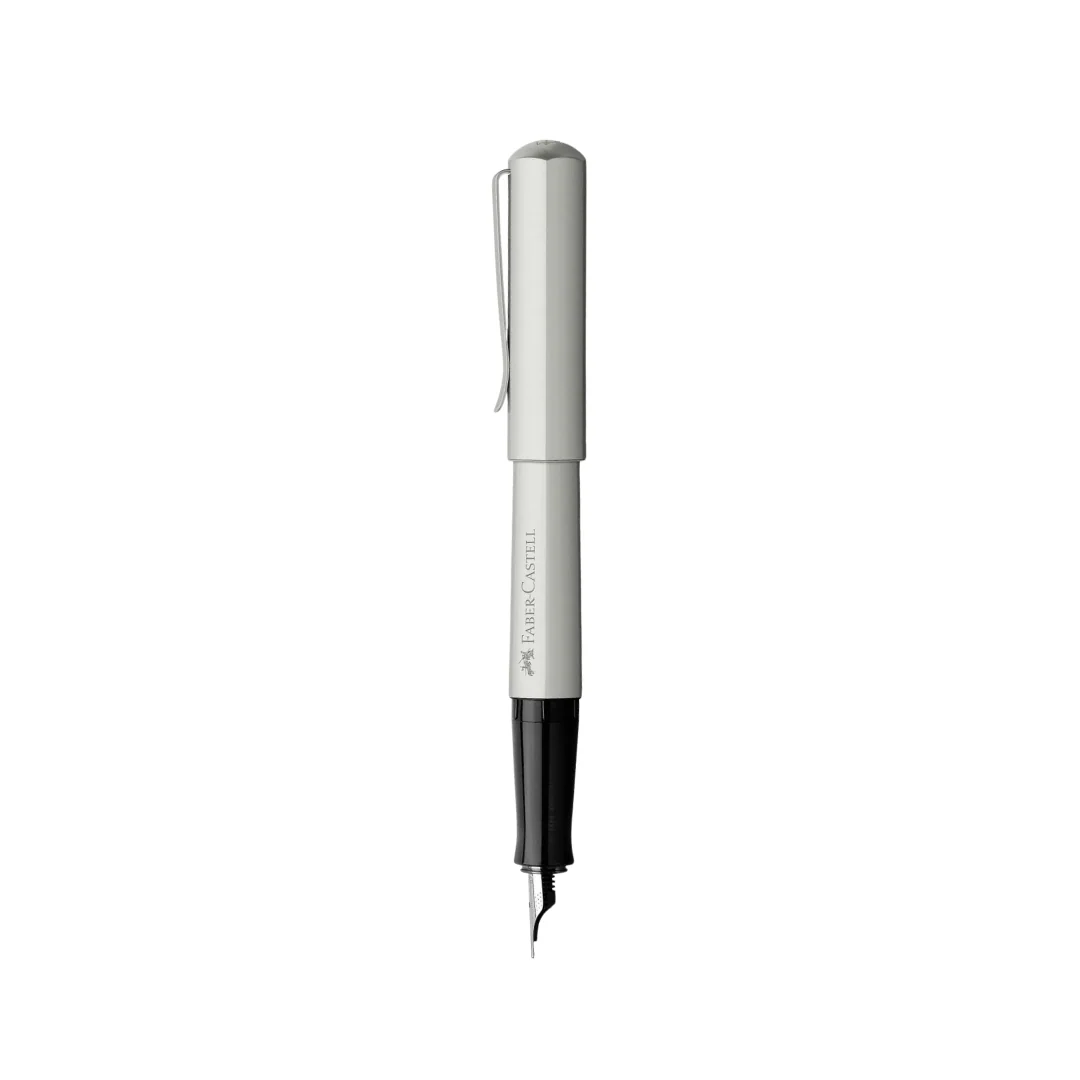 Faber-Castell Hexo Silver Matt Fountain Pen - Image 2