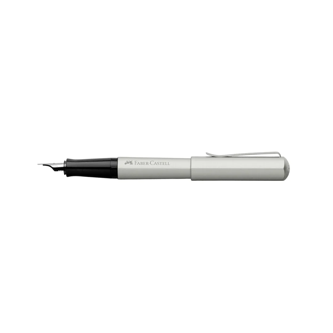 Faber-Castell Hexo Silver Matt Fountain Pen - Image 5