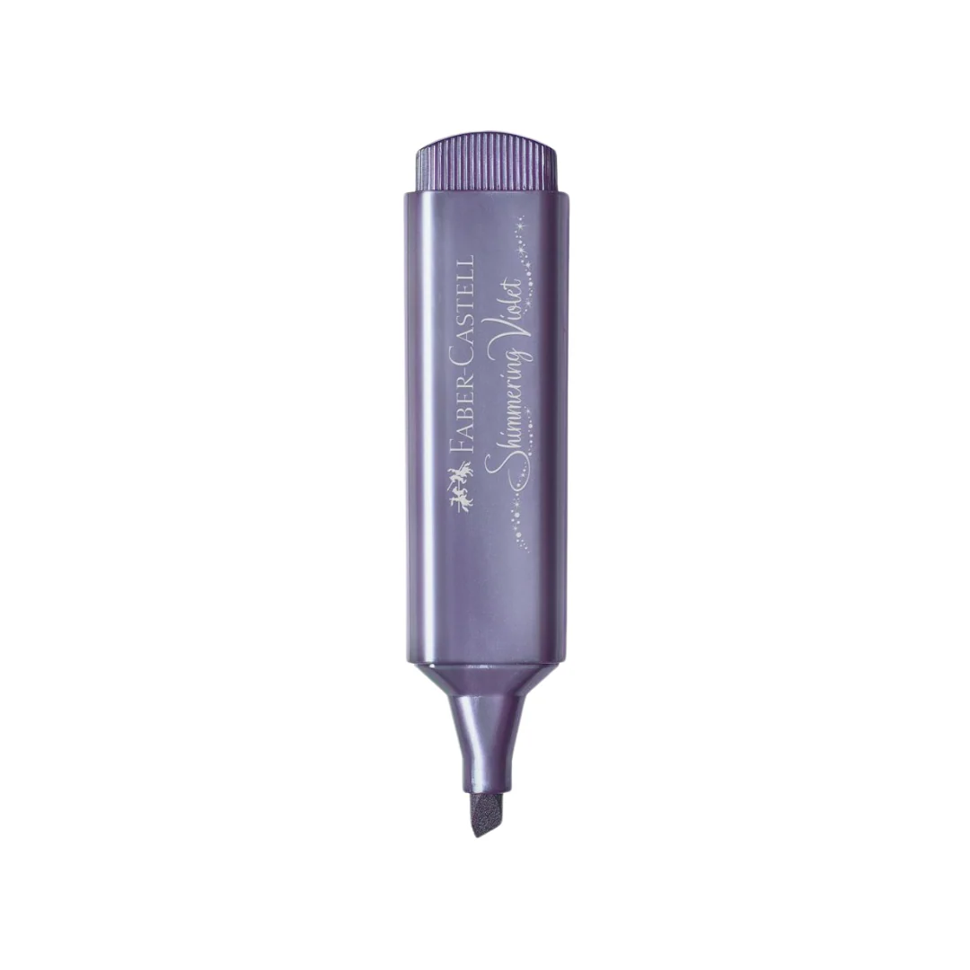 Faber-Castell Highlighter TL 46 Metallic Shimmering Violet - Image 2