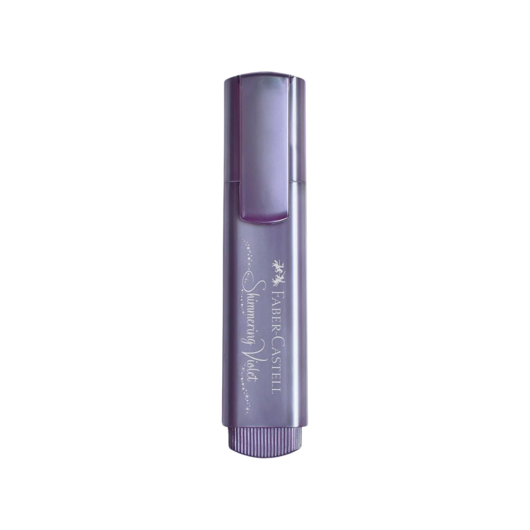 Faber-Castell Highlighter TL 46 Metallic Shimmering Violet - Image 3